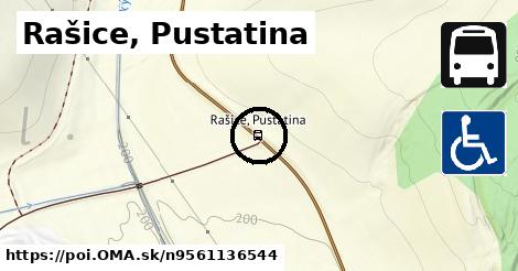 Rašice, Pustatina