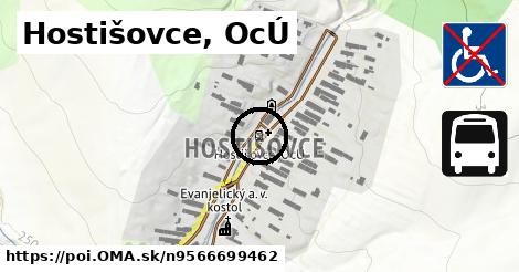 Hostišovce, OcÚ