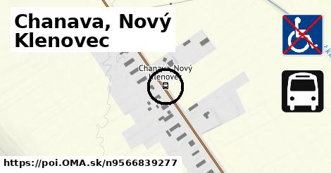 Chanava, Nový Klenovec