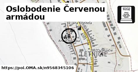 Oslobodenie Červenou armádou