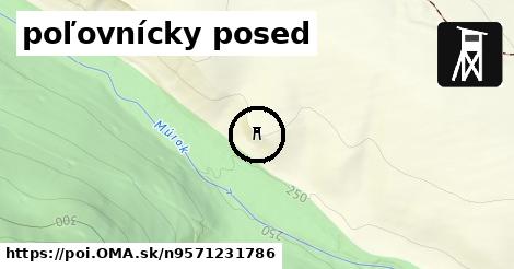 poľovnícky posed