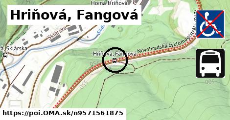 Hriňová, Fangová