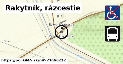 Rakytník, rázcestie