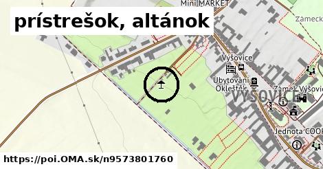 prístrešok, altánok