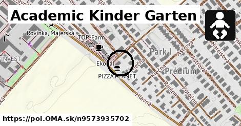 Academic Kinder Garten