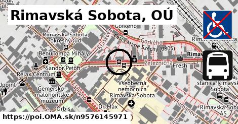 Rimavská Sobota, OÚ