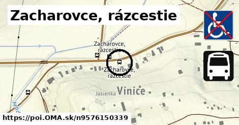 Zacharovce, rázcestie