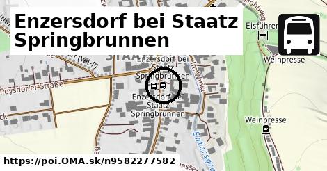 Enzersdorf bei Staatz Springbrunnen