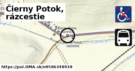 Čierny Potok, rázcestie