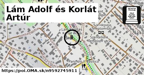 Lám Adolf és Korlát Artúr