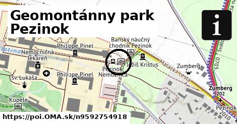 Geomontánny park Pezinok