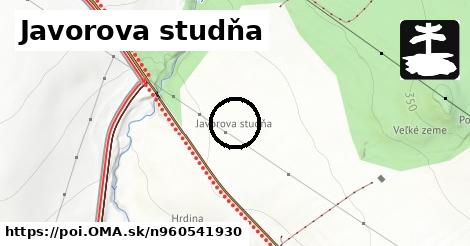 Javorova studňa