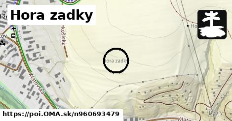 Hora zadky