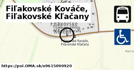 Fiľakovské Kováče, Fiľakovské Kľačany