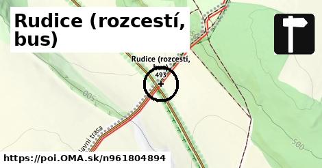 Rudice (rozcestí, bus)