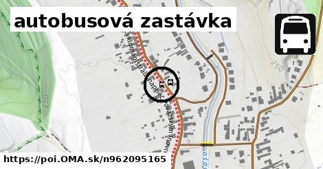 autobusová zastávka