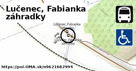 Lučenec, Fabianka záhradky