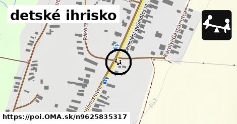 detské ihrisko