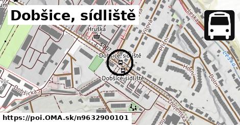 Dobšice, sídliště