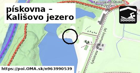 pískovna – Kališovo jezero