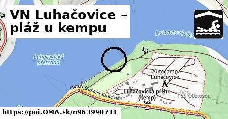 VN Luhačovice – pláž u kempu