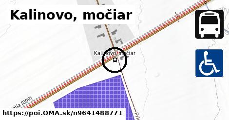 Kalinovo, močiar