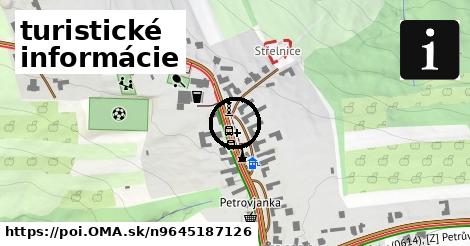 turistické informácie