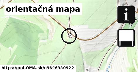 orientačná mapa