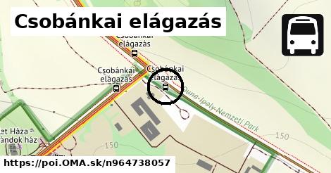 Csobánkai elágazás