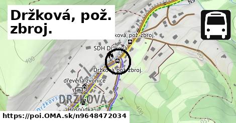 Držková, pož. zbroj.