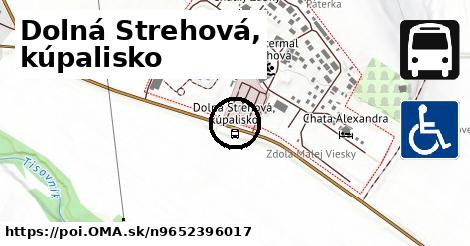 Dolná Strehová, kúpalisko