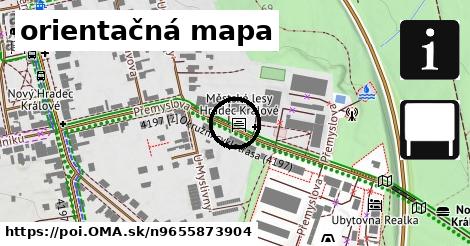 orientačná mapa