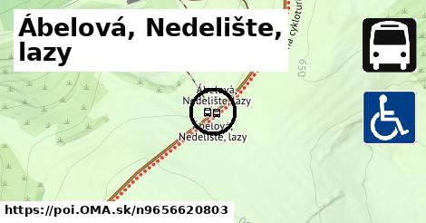 Ábelová, Nedelište, lazy