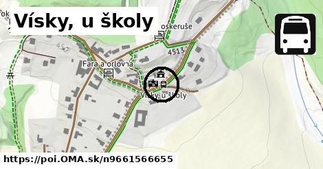 Vísky, u školy