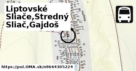 Liptovské Sliače,Stredný Sliač,Gajdoš