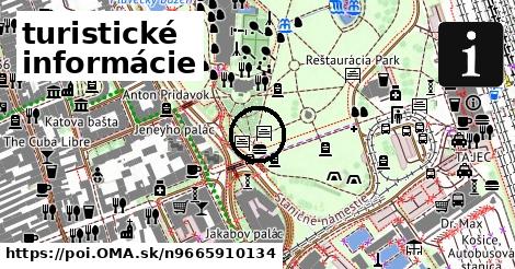 turistické informácie