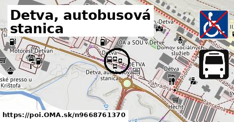 Detva, autobusová stanica