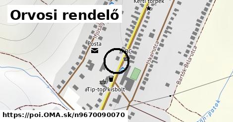 Orvosi rendelő