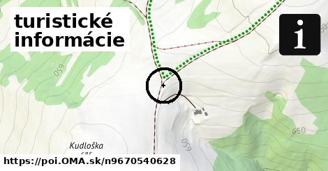 turistické informácie