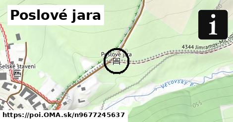 Poslové jara