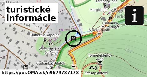 turistické informácie