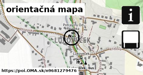 orientačná mapa