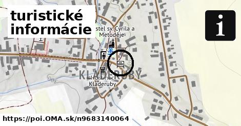 turistické informácie