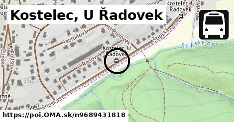 Kostelec, U Řadovek