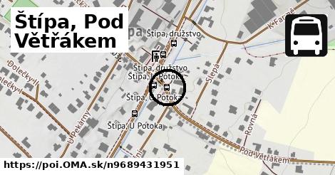 Štípa, Pod Větřákem