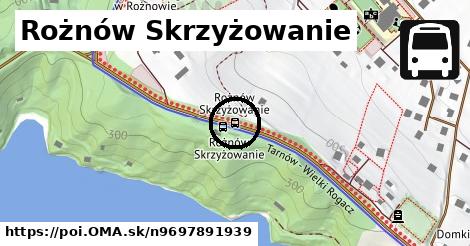 Rożnów Skrzyżowanie