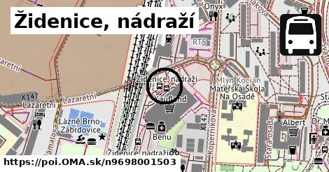 Židenice, nádraží