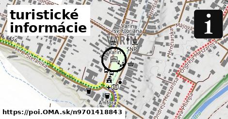 turistické informácie