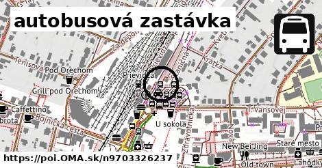 autobusová zastávka