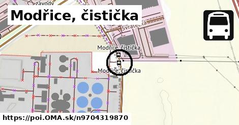 Modřice, čistička